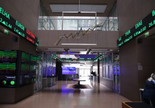 Μίνι κραχ στο Χρηματιστήριο Αθηνών – Οδεύει προς τα χαμηλά μηνός ο γενικός δείκτης