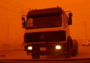 Αμμοθύελλα: Εκατοντάδες Ιρακινοί οδηγήθηκαν στα νοσοκομεία με αναπνευστικά προβλήματα [βίντεο]