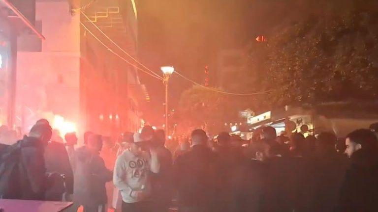 Χαμός στο Ηράκλειο για την πρόκριση του ΟΦΗ στον τελικό! (vid)