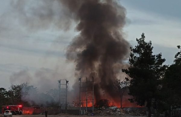 Φωτιά σε υπαίθριο χώρο στον Βοτανικό – Καίει απορρίμματα και ξύλα
