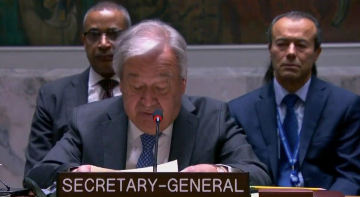 Γάζα: Σε κρίσιμο σταυροδρόμι βρίσκεται η Μέση Ανατολή, προειδοποιεί ο Γκουτέρες