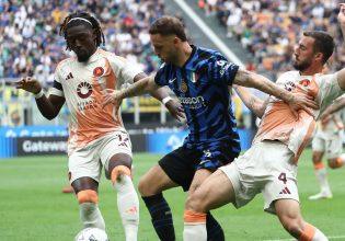 Μεγάλο «διπλό» της Ρόμα επί της Ίντερ και… φωτιά στην κορυφή (0-1), νίκη για τη Φιορεντίνα (2-1)