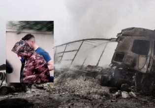 Κοζάνη: Ποινική δίωξη σε βαθμό κακουργήματος στον οδηγό της νταλίκας του τροχαίου στην Εγνατία Οδό