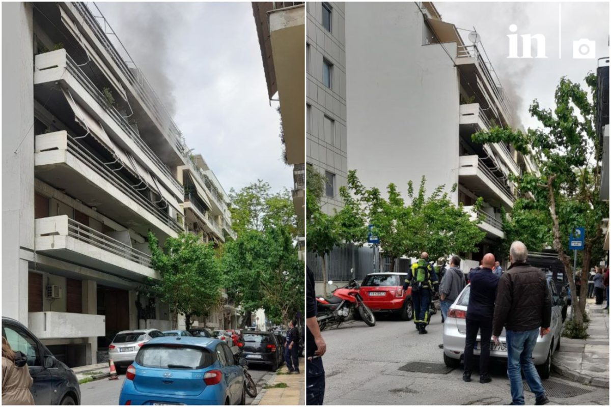 Ιλίσια: Φωτιά σε διαμέρισμα – Πώς προκλήθηκε