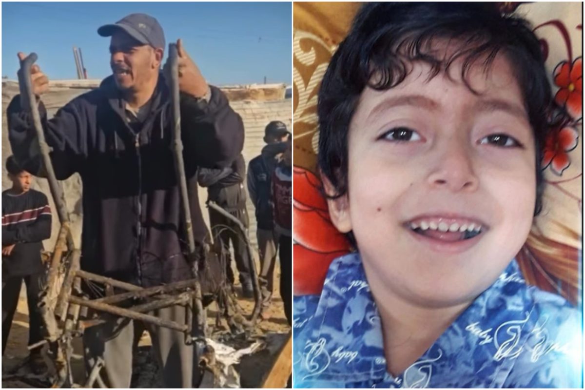 Γάζα: Παράλυτο παιδί από την Παλαιστίνη κάηκε ζωντανό μετά από επίθεση του Ισραήλ σε σκηνές εκτοπισμένων