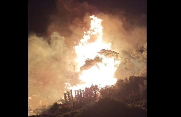 Μεγάλη φωτιά στην Κερατέα – Συναγερμός στην Πυροσβεστική