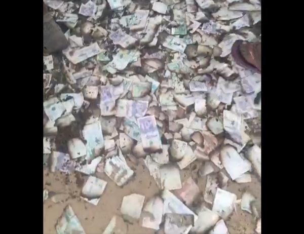 Κολομβία: Ληστεία σε αεροδρόμιο πήρε απρόσμενη τροπή – Κόσμος μάζευε χαρτονομίσματα από τον δρόμο