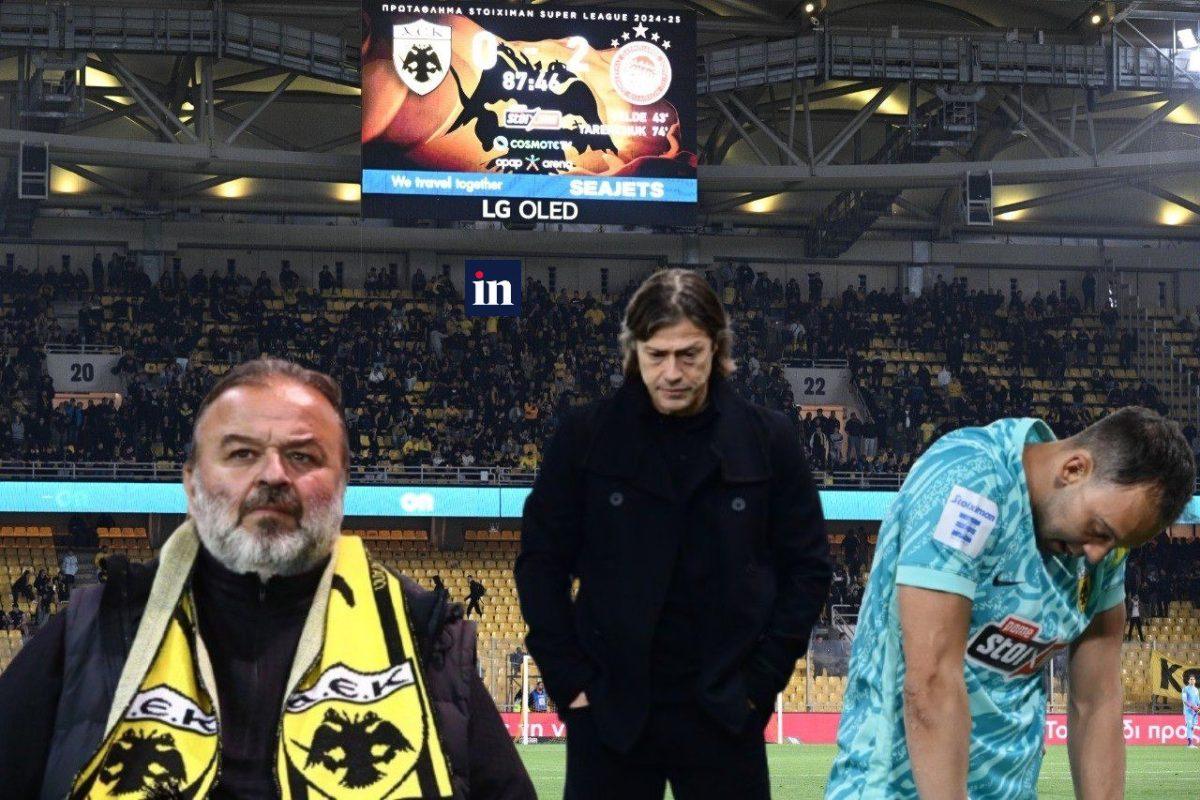 «Βράζει» ο κόσμος της ΑΕΚ: «Πού να πάμε με τον… κλόουν που έχουμε για πρόεδρο – Εγκλη-Ματίας και 20 παίκτες ντροπιάζουν τον σύλλογο» (pics)