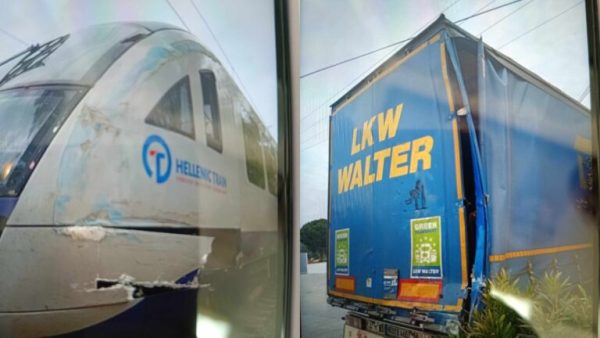 Βαθύ Αυλίδας: Συνελήφθη ο οδηγός του φορτηγού που συγκρούστηκε με αμαξοστοιχία του Προαστιακού