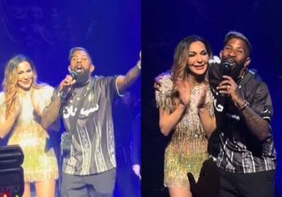 Απίθανος Ροντινέι: Τραγούδησε μαζί με τη Βανδή την «Πανσέληνο»