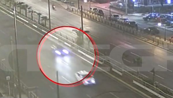 Βίντεο ντοκουμέντο με τον οδηγό που έτρεχε με 206χλμ την ώρα στη λεωφόρο Συγγρού