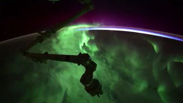 Viral: Το… Νότιο Σέλας μαγεύει την ανθρωπότητα από τον Διεθνή Διαστημικό Σταθμό