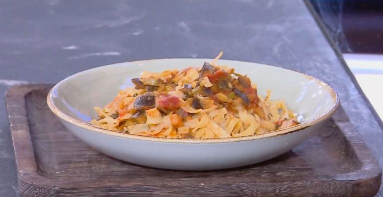 Συνταγή: Ταλιατέλες καπονάτα