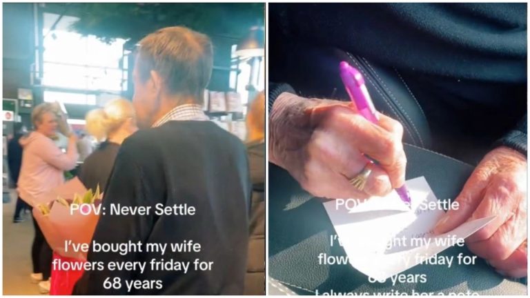 Ο 89χρονος που… κάνει το ίδιο δώρο στη σύζυγό του κάθε εβδομάδα επί 68 χρόνια