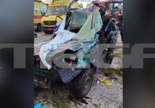 Κρήτη: Σοκάρουν οι εικόνες από το θανατηφόρο τροχαίο στο Ηράκλειο με νεκρή 51χρονη – Βίντεο ντοκουμέντο