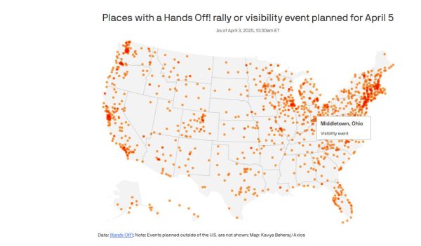 ΗΠΑ: «Hands Off» – Ημέρα κατά του Τραμπ με πάνω από 1.000 δράσεις σε όλη τη χώρα