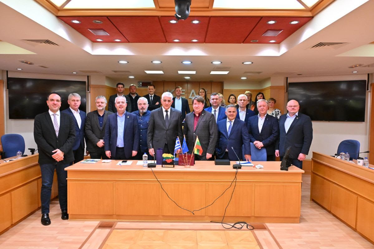 Διακρατική συνεργασία Ελλάδας – Λιθουανίας στον τομέα της Τοπικής Αυτοδιοίκησης