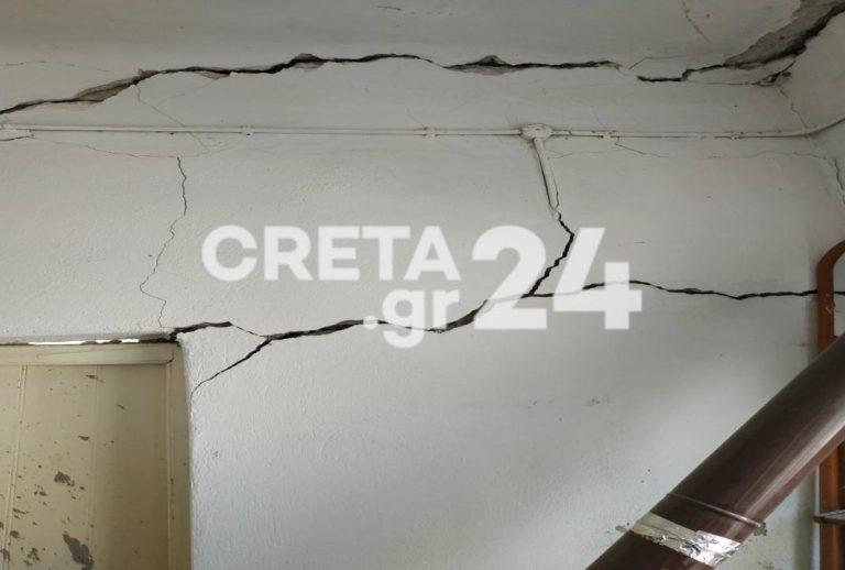 Ηράκλειο: Στις Βούτες μεταβαίνει ο Λέκκας για τα ρήγματα που εμφανίστηκαν στο χωριό