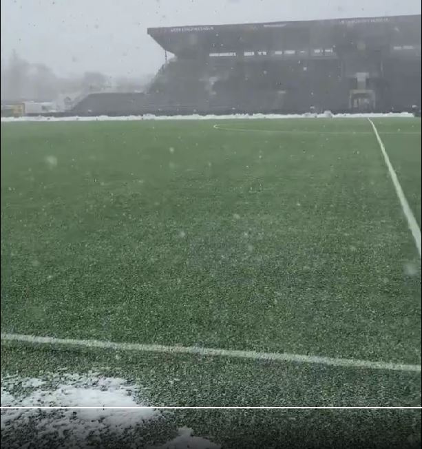 Χιόνι αντί για άνοιξη στο Μπόντο, παραμονές του αγώνα με τη Λάτσιο (vid)