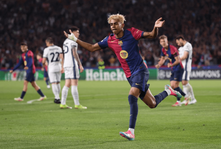 Μαγικό γκολ ο Γιαμάλ, μειώνει σε 1-2 η Μπαρτσελόνα (vid)