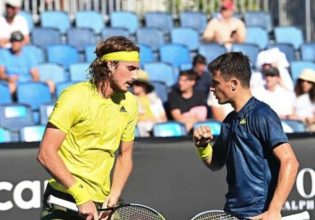 Αποκλεισμός για τα αδέρφια Τσιτσιπά στο διπλό του Μόντε Κάρλο