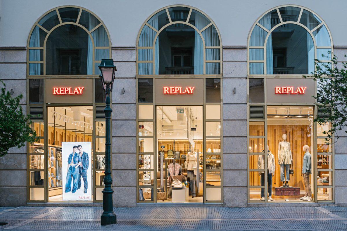 REPLAY: Το νέο κατάστημα στο κέντρο της Θεσσαλονίκης μας συστήνει μία premium εμπειρία shopping με ιταλικό χαρακτήρα