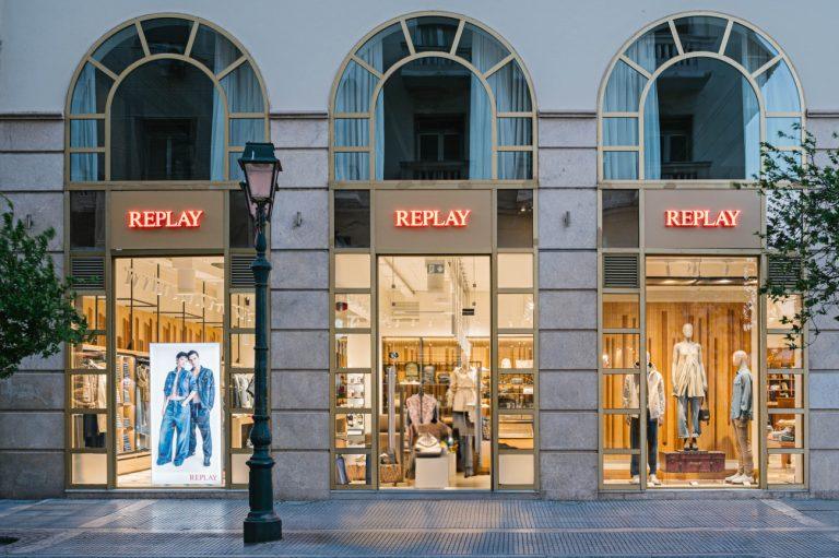 REPLAY: Το νέο κατάστημα στο κέντρο της Θεσσαλονίκης μας συστήνει μία premium εμπειρία shopping με ιταλικό χαρακτήρα