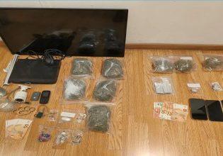 Πήδηξαν στον ακάλυπτο πολυκατοικίας για να διαφύγουν και τραυματίστηκαν – 4 συλλήψεις για ναρκωτικά