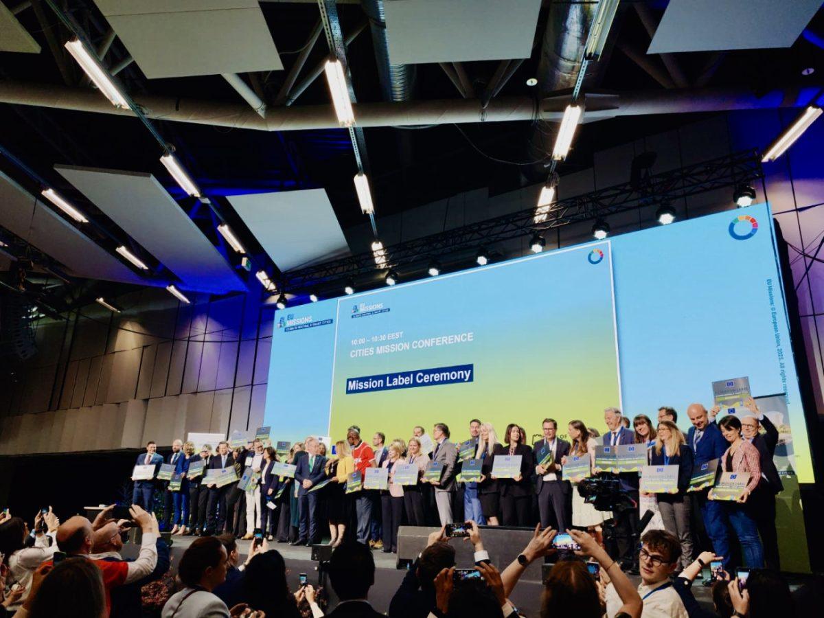 Η Αθήνα τιμήθηκε από την Ευρωπαϊκή Ένωση με το σήμα Mission City