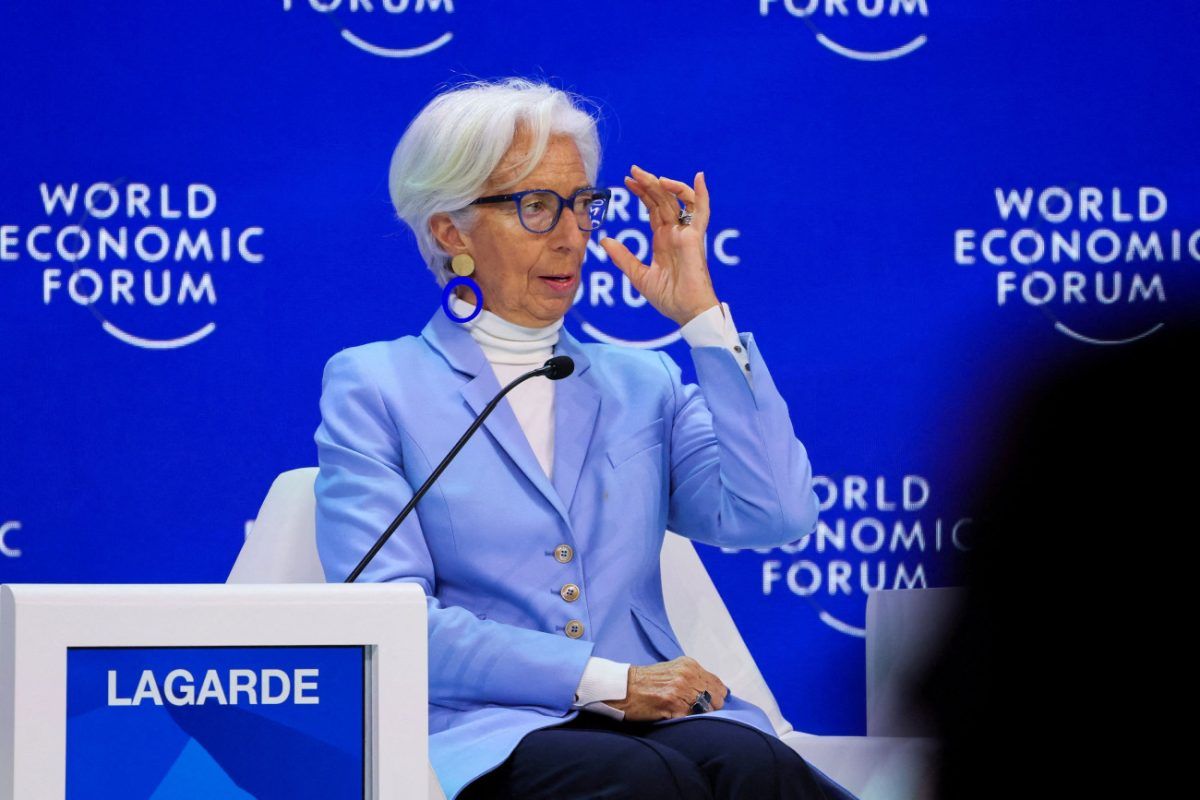 Κριστίν Λαγκάρντ: Συζητά πρόωρη αποχώρηση από την ΕΚΤ – Προορισμός, το Φόρουμ του Νταβός