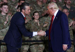 ΗΠΑ: Μειώνονται κατά 20% οι ανώτατοι αξιωματικοί – Σε τι αποσκοπεί το σχέδιο Τραμπ και Χέγκσεθ