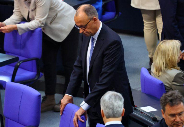 Φρίντριχ Μερτς: Απέτυχε να εκλεγεί καγκελάριος στην πρώτη ψηφοφορία στην Bundestag – Τεράστια έκπληξη