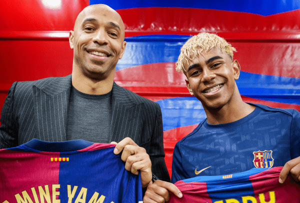 Συνάντηση γιγάντων: Ανρί και Γιαμάλ αντάλλαξαν φανέλες μετά το Clasico (pic, vid)