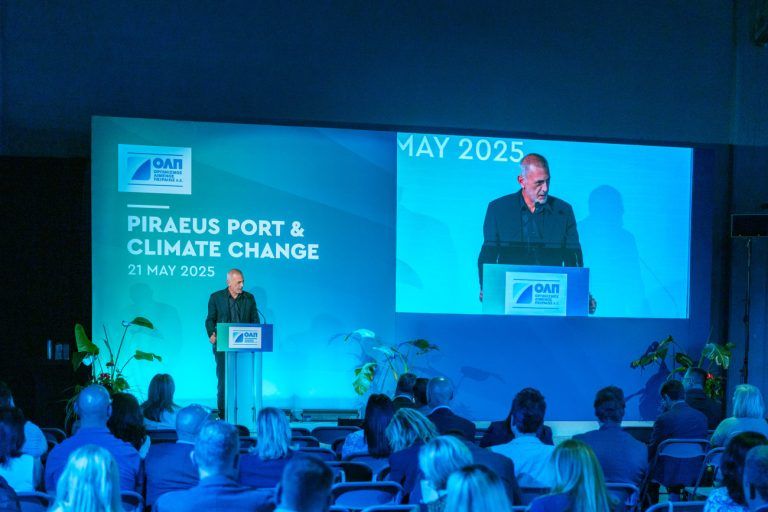 Τι είπε ο Γιάννης Μώραλης για το λιμάνι του Πειραιά και την Κλιματική Αλλαγή