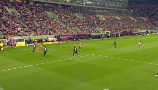 Δοκάρι για τον Ολυμπιακό σε κεφαλιά του Γιάρεμτσουκ (vid)