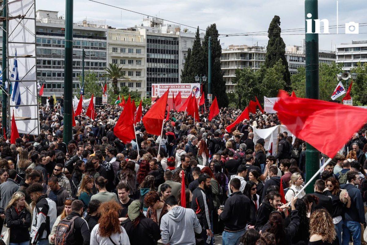 Πρωτομαγιά: Μαζικές οι απεργιακές συγκεντρώσεις – ΣΣΕ και πραγματικές αυξήσεις μισθών ζητούν οι εργαζόμενοι