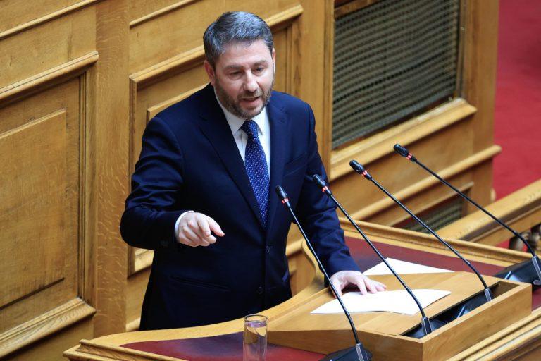 Ανδρουλάκης στη ΝΔ: «Ήρεμα νερά» είναι οι δηλώσεις Ερντογάν από τα Κατεχόμενα να απαντώνται μέσω «διπλωματικών κύκλων»;