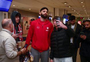 Επέστρεψε από τη Μαδρίτη η αποστολή του Ολυμπιακού (pics)