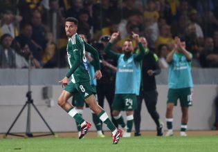 ΑΕΚ – Παναθηναϊκός: Άνοιξε το σκορ ο Λαμέλα, απάντησε με γκολάρα ο Ουναϊ (vids)