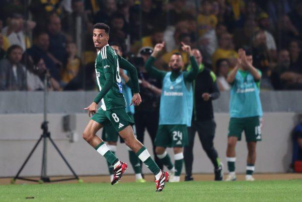 ΑΕΚ – Παναθηναϊκός: Άνοιξε το σκορ ο Λαμέλα, απάντησε με γκολάρα ο Ουναϊ (vids)