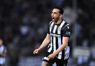 ΠΑΟΚ – ΑΕΚ 1-0: Τρίτος με γκολάρα Μιχαηλίδη στο «αντίο» του Βιεϊρίνια