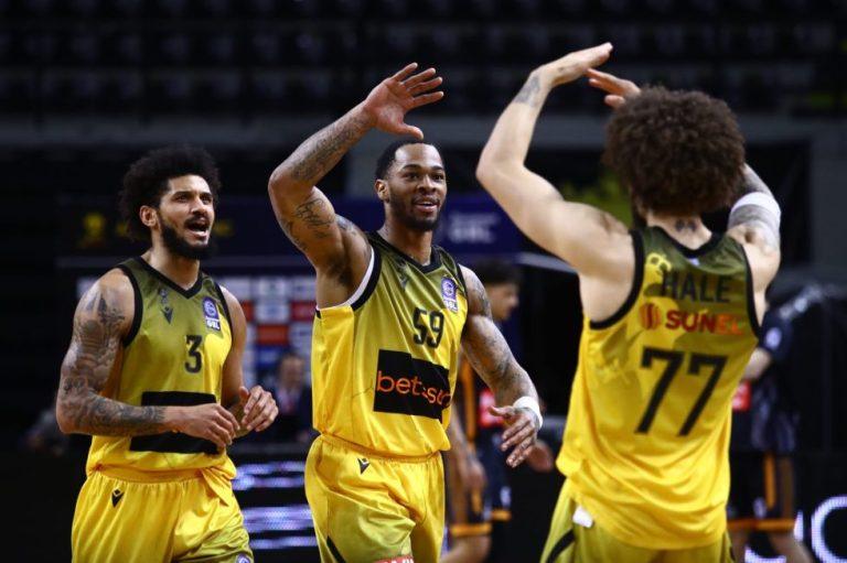 ΑΕΚ – Προμηθέας 91-67: Άνετη νίκη και τρίτη θέση για την Ένωση (vid)