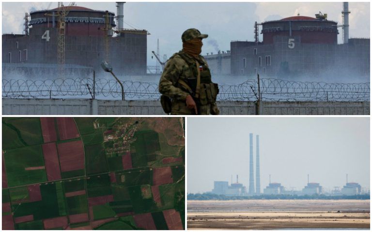 Δορυφορικές φωτογραφίες αποκαλύπτουν το σχέδιο της Ρωσίας για τον πυρηνικό σταθμό της Ζαπορίζια