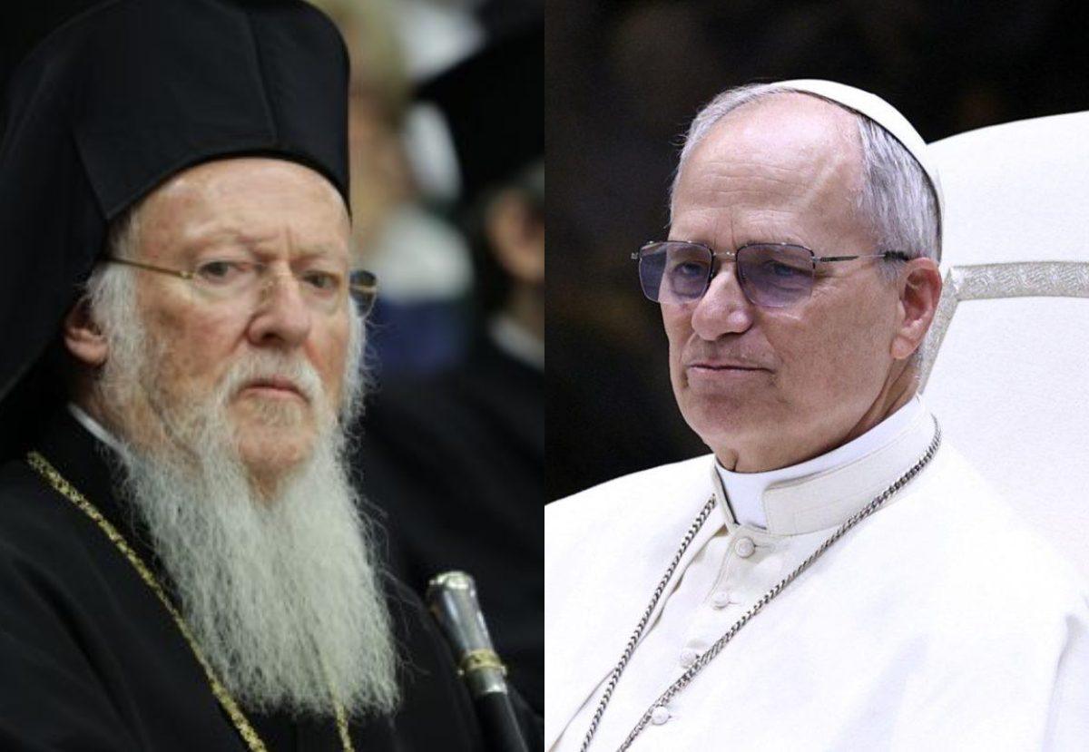 Βατικανό: Πρώτη συνάντηση του νέου Πάπα με τον Βαρθολομαίο – Τι είπαν και το νέο ραντεβού που έκλεισαν