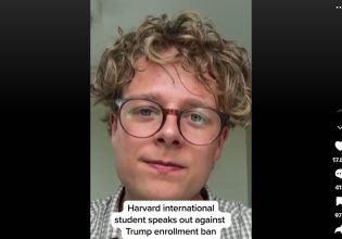 Leo Gerden: Ο φοιτητής του Χάρβαρντ απ’ τη Σουηδία που τα έβαλε με τον Τραμπ