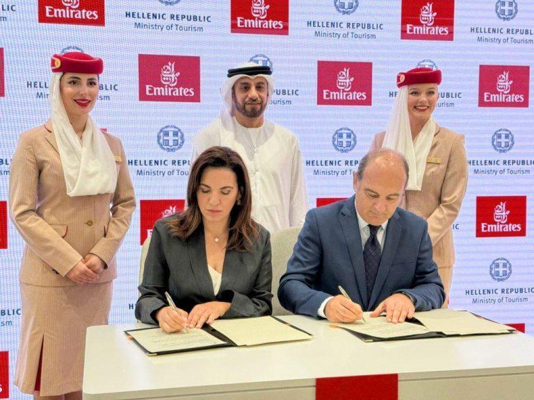 Greece and Emirates Sign Strategic Tourism Memorandum in Dubai