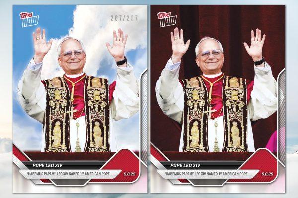 Πάπας Λέων όπως τρίποντο: Ρεκόρ πωλήσεων για τις κάρτες του, «εκτόπισε» ΛεΜπρόν και Γουεμπανιάμα