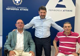 Στήριξη από την περιφέρεια Αττικής στους αθλητές με αναπηρία