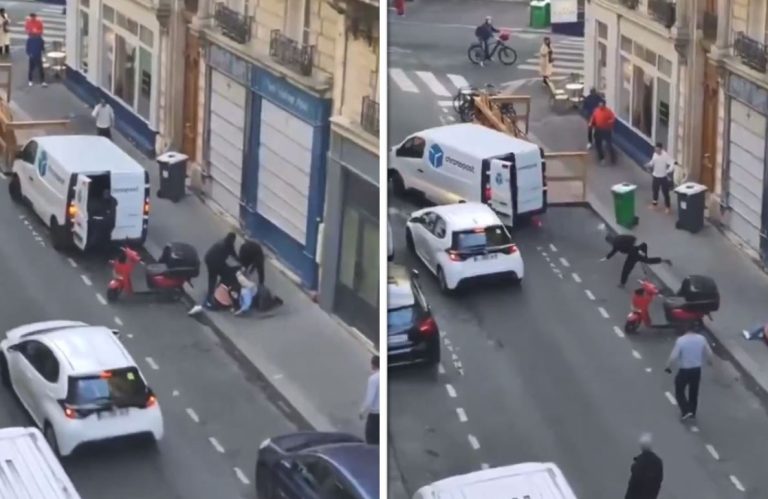 Πρωτοφανής απόπειρα απαγωγής μητέρας και παιδιού σε κοινή θέα στο κέντρο του Παρισιού