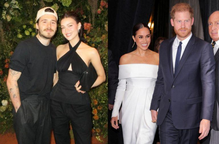 Το δείπνο των «ξεπεσμένων»: Ο Χάρι και η Μέγκαν συναντήθηκαν με τον Μπρούκλιν και τη Νίκολα με φόντο τα οικογενειακά τους δράματα